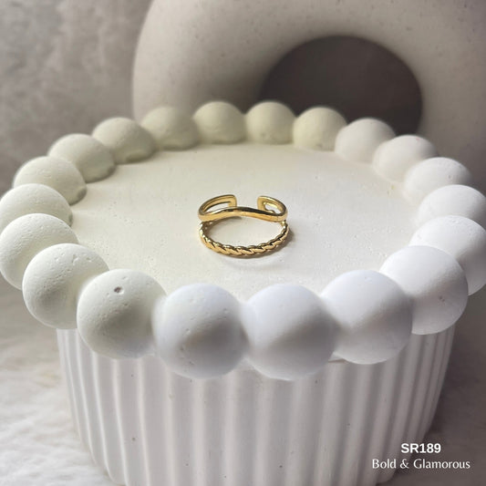 Statement Ring | SR189 | Gold