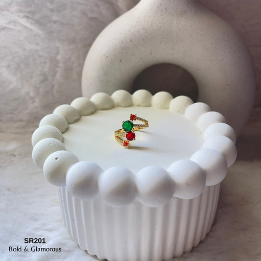 Stone Ring | SR201 | Dani | Gold