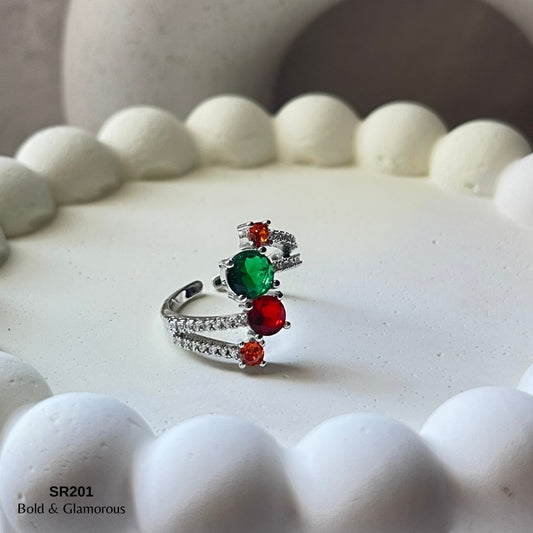 Stone Ring | SR201 | Dani | Silver