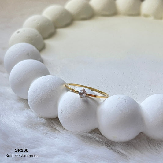 The Minimal Ring | SR206 | Gold