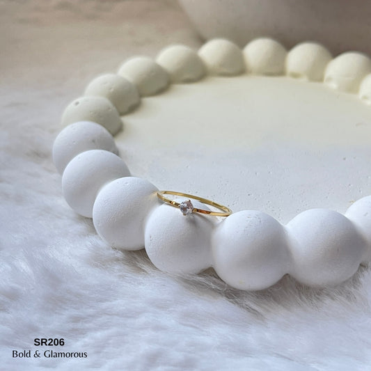 The Minimal Ring | SR206 | Gold