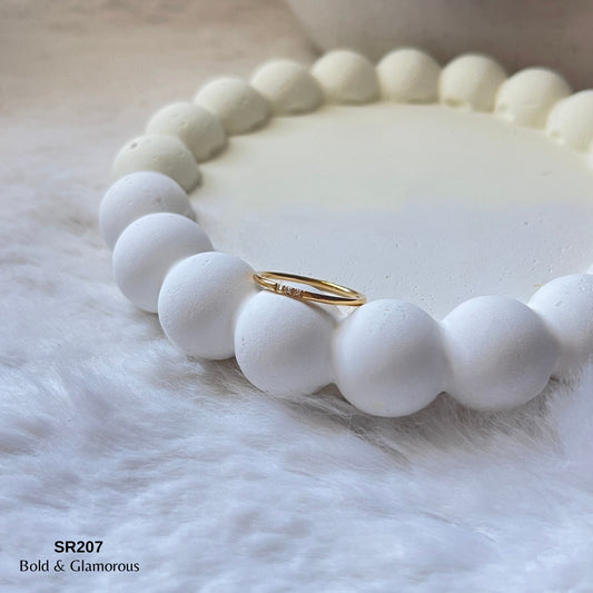 The Minimal Ring | SR207 | Gold