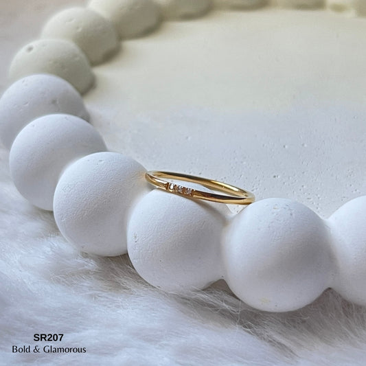 The Minimal Ring | SR207 | Gold