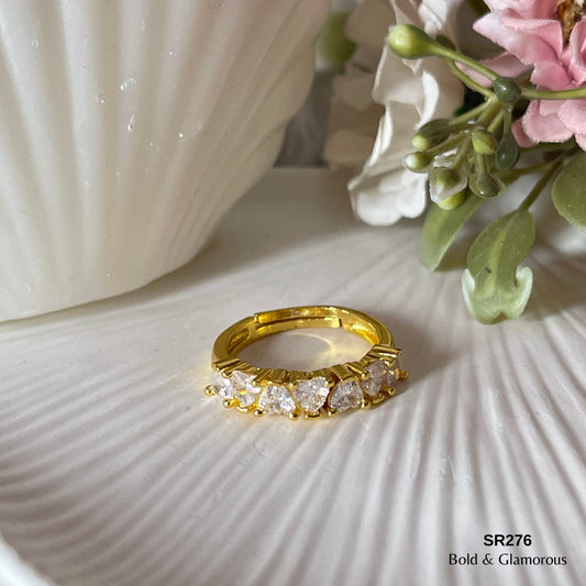 Zircon Ring | SR276 | Gold