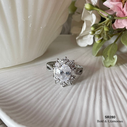Zircon Ring | SR280 | Silver