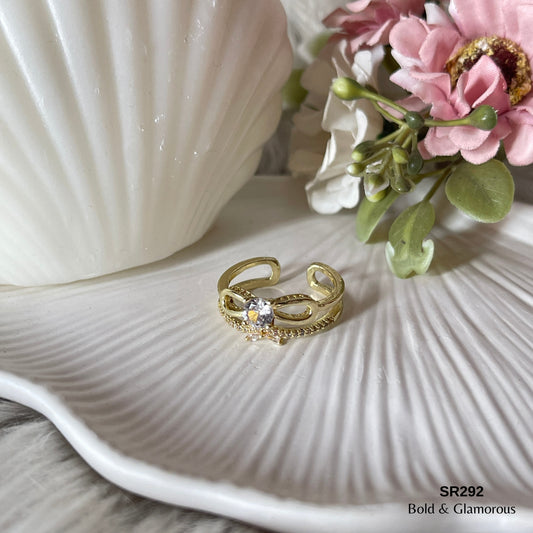Zircon Ring | SR292 | Gold