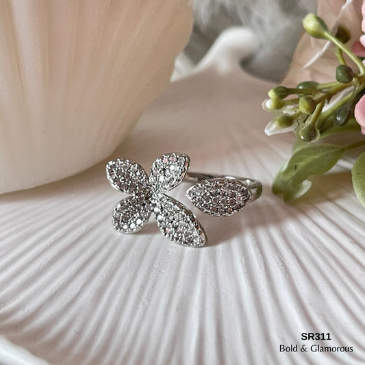 Zircon Ring | SR311 | Silver