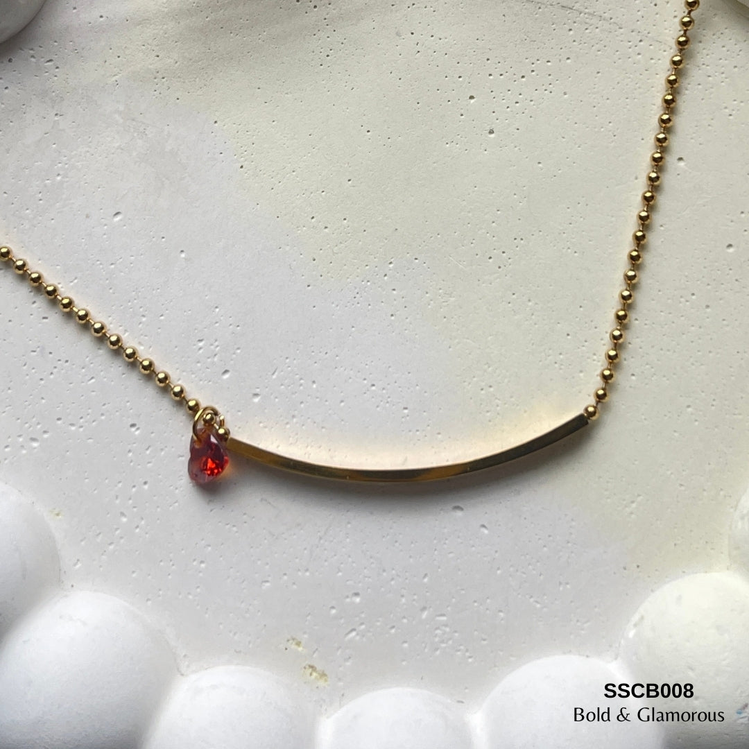 Chain Bracelet | SSCB008 | Heart Bar Bracelet