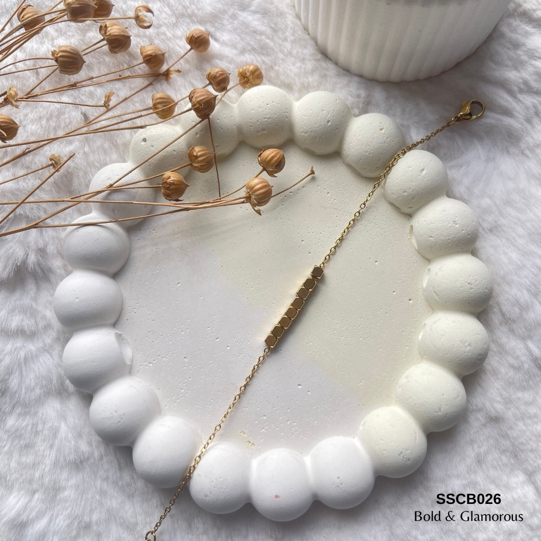 Chain Bracelet | SSCB026 | Cubic Charm