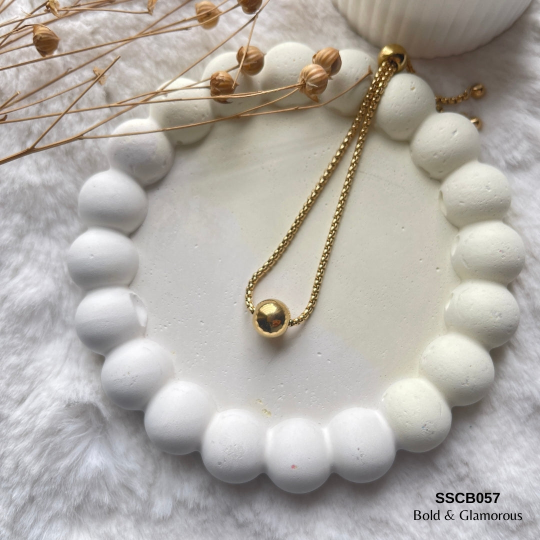 Chain Bracelet | SSCB057 | Single Ball