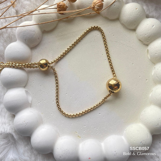 Chain Bracelet | SSCB057 | Single Ball