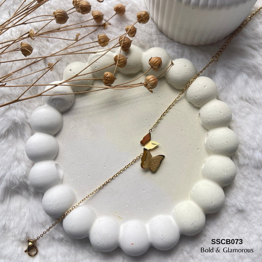 Chain Bracelet | SSCB073 | Movable Butterfly
