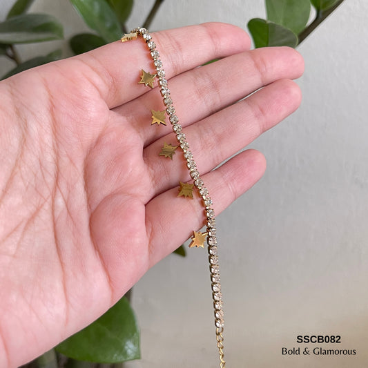 Chain Bracelet | SSCB082 | Six Mang Star Bracelet