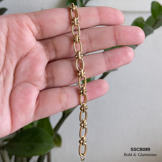 Chain Bracelet | SSCB089 | Interlocking Bracelet
