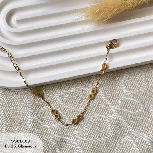 Chain Bracelet | SSCB103 | 5 Infinity