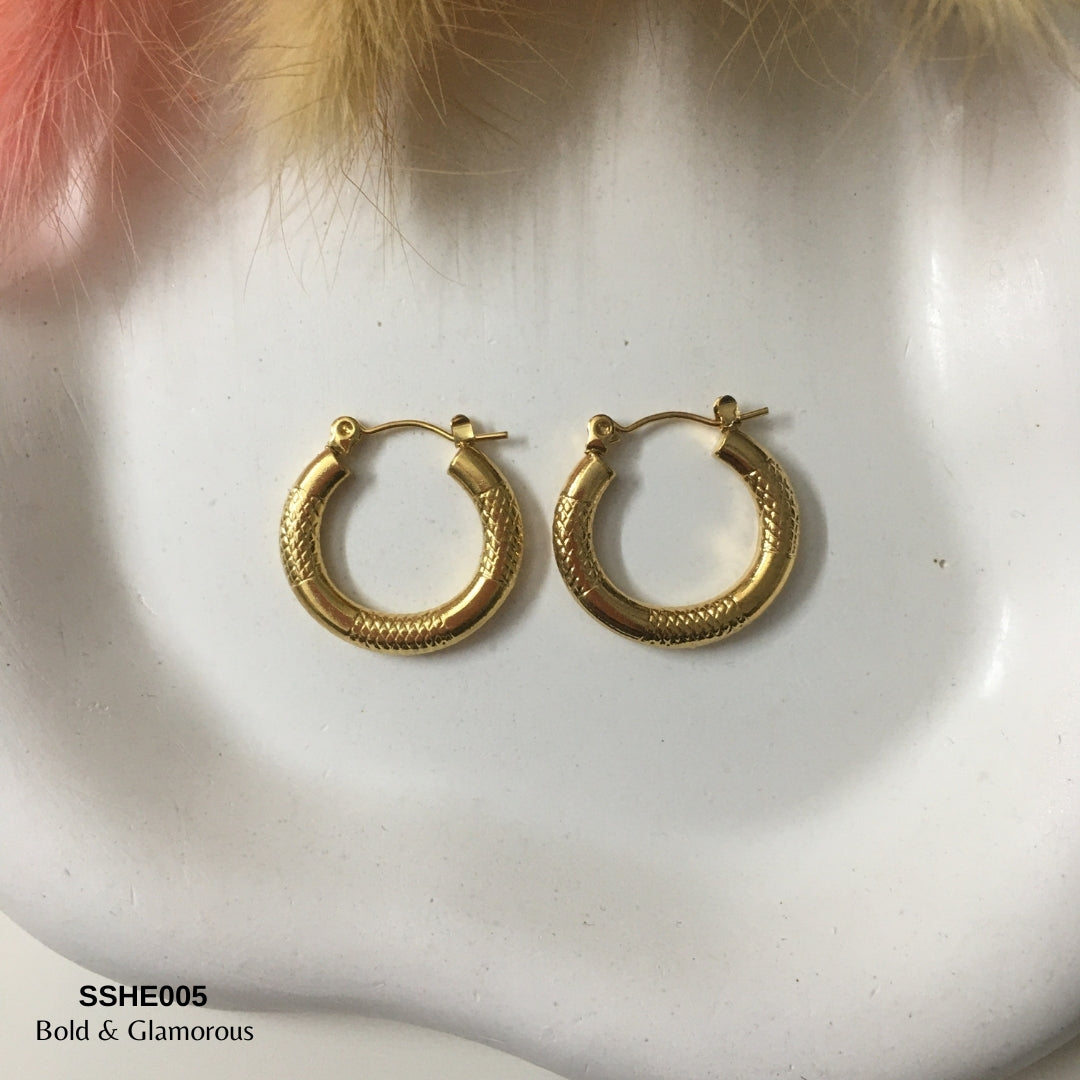 Statement Hoop Earring | SSHE005