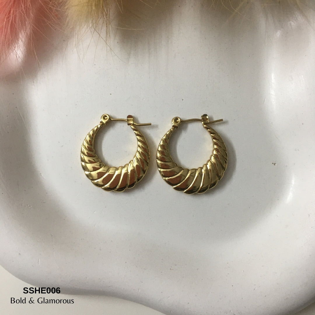 Statement Hoop Earring | SSHE006