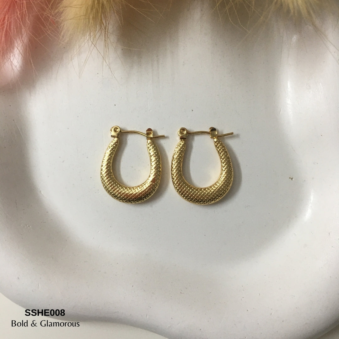 Statement Hoop Earring | SSHE008