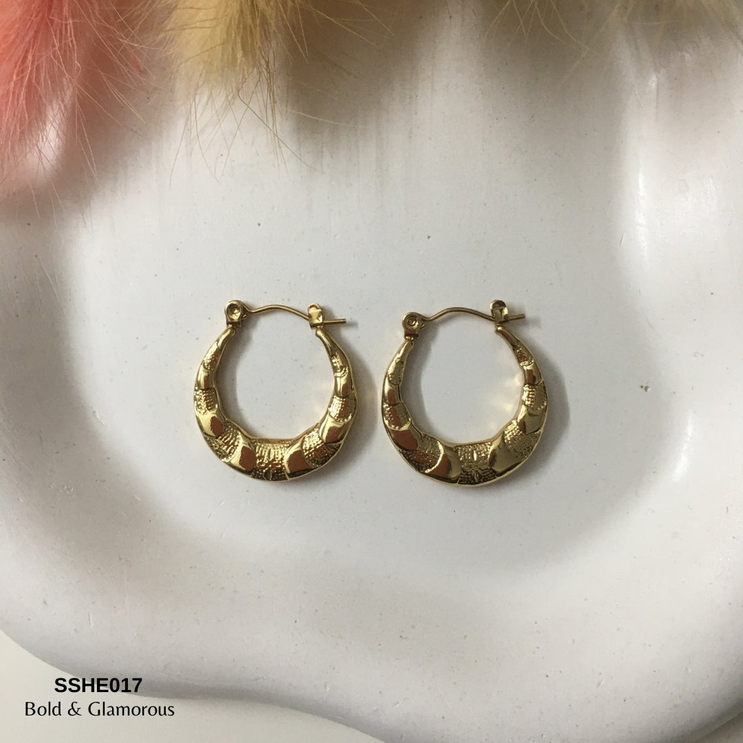 Statement Hoop Earring | SSHE017