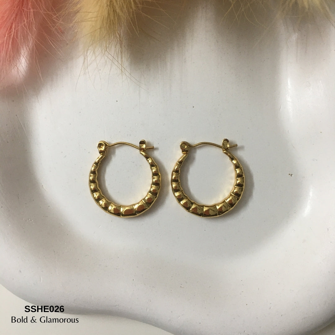 Statement Hoop Earring | SSHE026