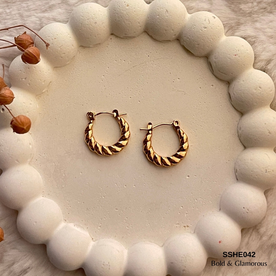 Statement Hoop Earring | SSHE042