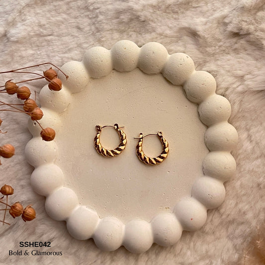 Statement Hoop Earring | SSHE042