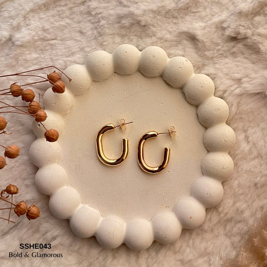 Statement Hoop Earring | SSHE043
