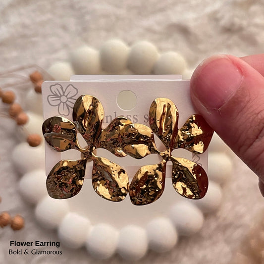 Statement Earring | STE006 | Flower Earring
