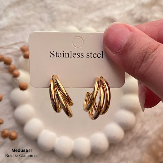 Statement Earring | STE021 | Medusa II