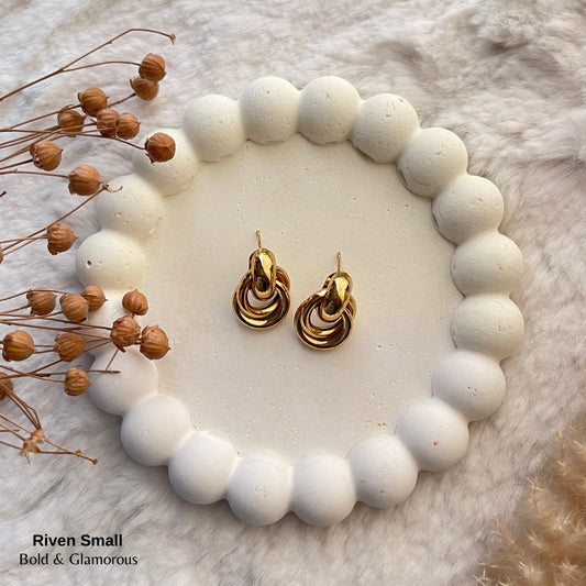 Statement Earring | STE024 | Riven Small