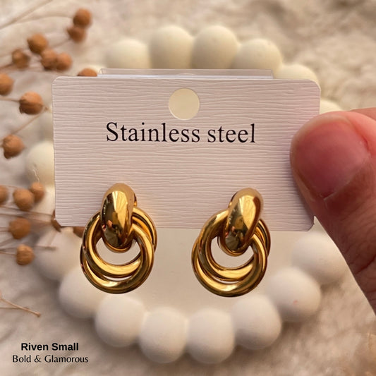 Statement Earring | STE024 | Riven Small