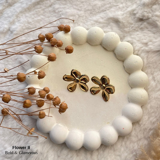Statement Earring | STE037 | Flower II