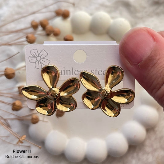 Statement Earring | STE037 | Flower II