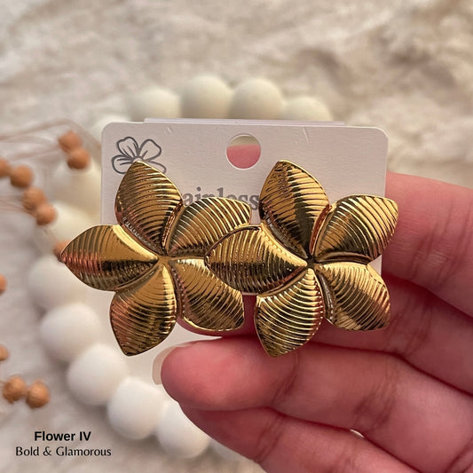 Statement Earring | STE039 | Flower IV