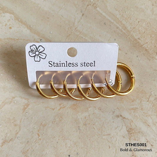 Hoop Earring Set | STHES001 | Set#1