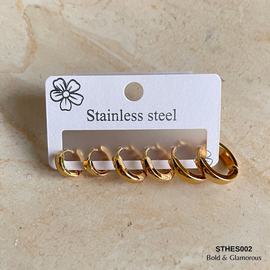 Hoop Earring Set | STHES002 | Set#2