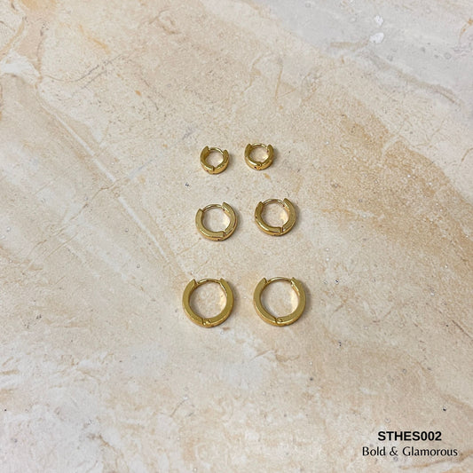 Hoop Earring Set | STHES002 | Set#2
