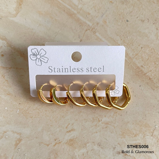 Hoop Earring Set | STHES006 | Set#6