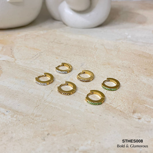 Hoop Earring Set | STHES008 | Set#8