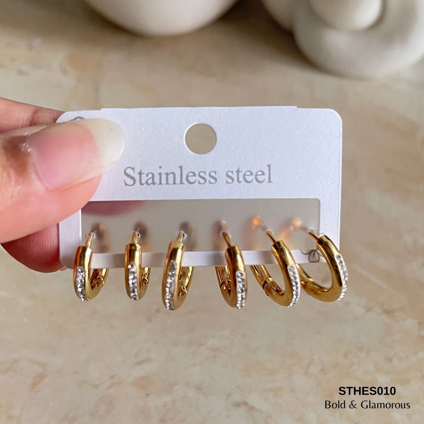 Hoop Earring Set | STHES010 | Set#10