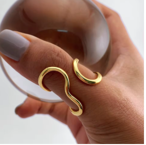 Statement Ring | SR100 | Gold