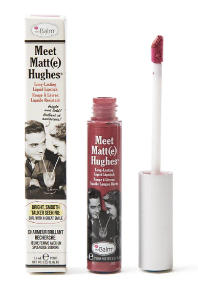 The Balm Meet Matte Hughes Liquid Lipstick | Brilliant