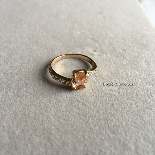 Diamond Cut Ring | DCR06 | Orange