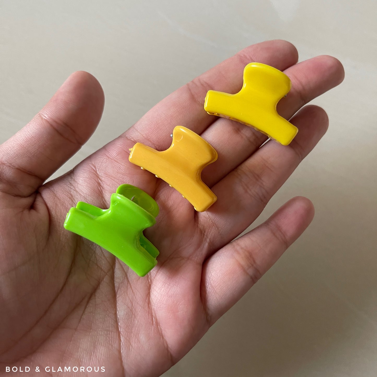 Small Clips | SHC01 | Bright Yellow
