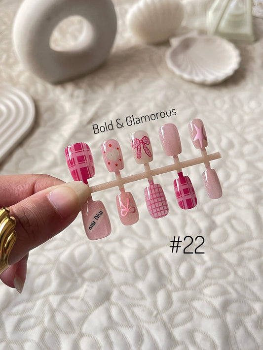Press On Nails Design #22