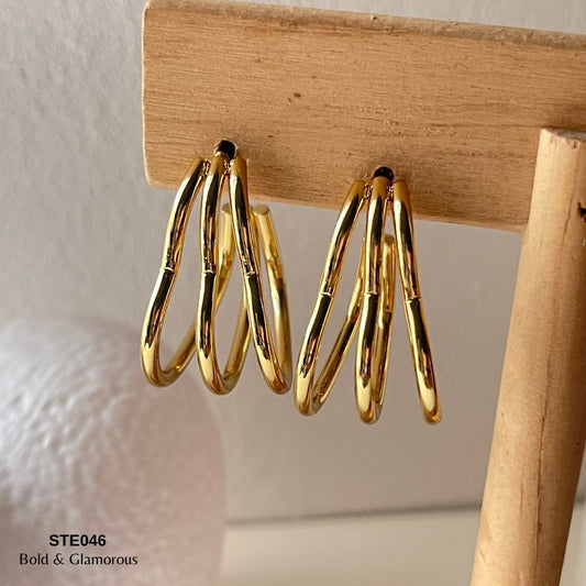 Statement Earring | STE046 | Alex