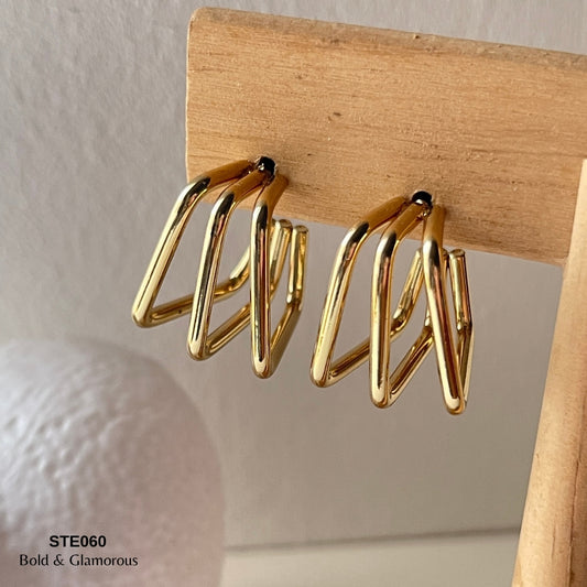 Statement Earring | STE060 | Erin