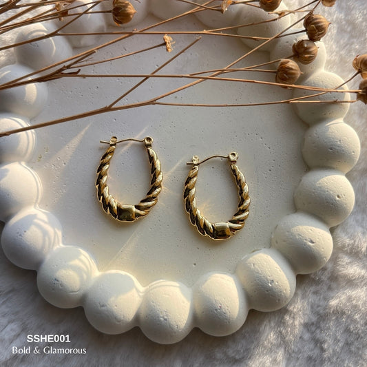Statement Hoop Earring | SSHE001