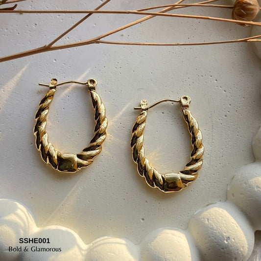 Statement Hoop Earring | SSHE001