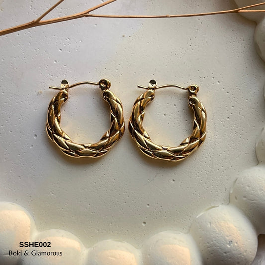 Statement Hoop Earring | SSHE002